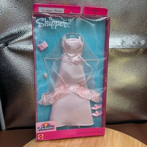 Skipper Fashion Ave Prom Style Pink Prom Dress Toys R Us Exclusive Vintage 2001